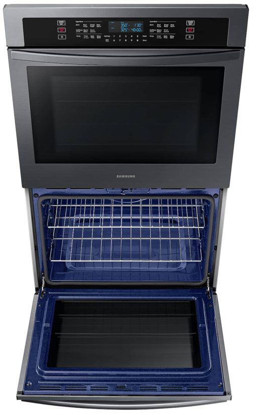 Samsung 30" Fingerprint Resistant Black Stainless Steel Double Wall Oven - Image 9