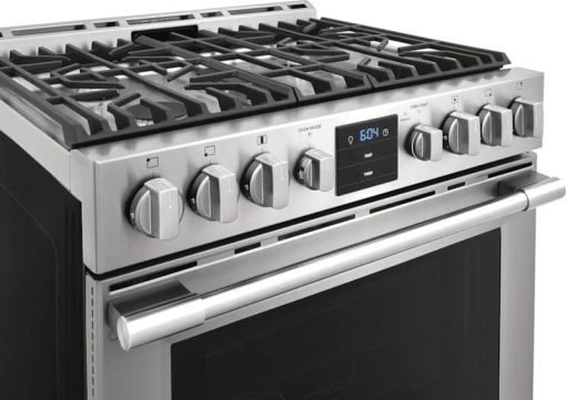 Frigidaire Professional ADA 30" Smudge-Proof Stainless Steel Front Control Gas Range With Air Fry - Image 9