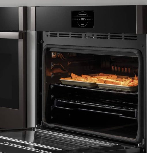 GE Profile Series 30" Black Stainless Built-In Convection Double Wall Oven - Image 9