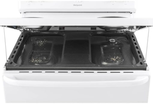 GE Hotpoint 30" White Freestanding Electric Range - Image 9
