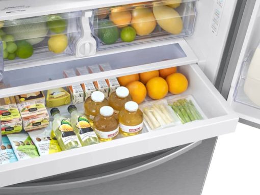 Samsung 27 Cu. Ft. Fingerprint Resistant Stainless Steel French Door Refrigerator With External Water & Ice Dispenser - Image 9