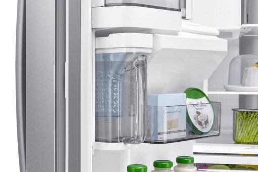 Samsung 28 Cu. Ft. Fingerprint Resistant Stainless Steel Food Showcase 4Door French Door Refrigerator - - Image 9