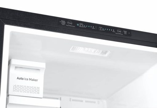 Samsung 18 Cu. Ft. Fingerprint Resistant Black Stainless Steel Top Freezer Refrigerator With FlexZone And Ice Maker - Image 9
