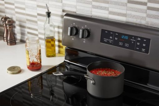 Whirlpool 5.3 Cu. Ft. Fingerprint Resistant Black Stainless Electric Range With Frozen Bake Technology - Image 9