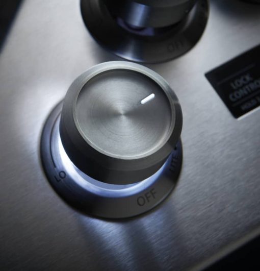 Monogram 36" Stainless Steel Smart Deep-Recessed Natural Gas Cooktop - Image 9