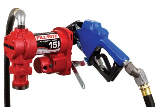Fill-Rite 12V 15 GPM Fuel Transfer Pump, Arctic Package