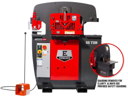 55 Ton Ironworker 3 Phase, 208 Volt, PowerLink, Coper Notcher - Image 2