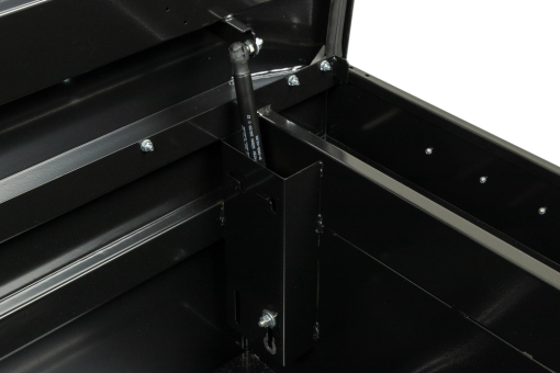 Weather Guard Saddle Truck Tool Box Steel Standard Gloss Black - Image 7