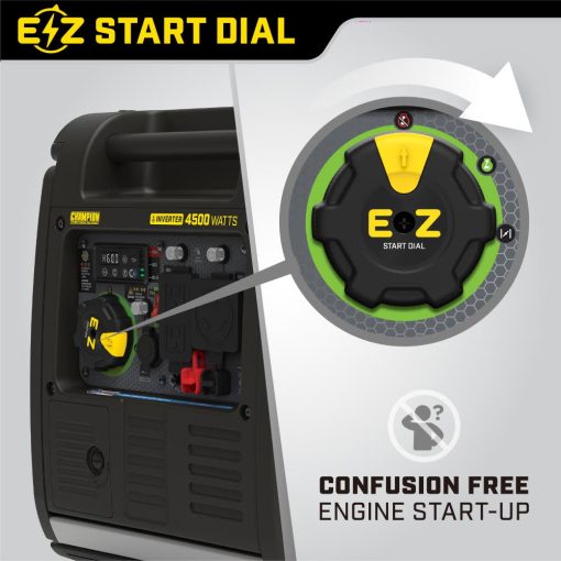 Champion 4500-Watt Wireless Remote Start Inverter Generator with Quiet Technology and CO Shield - Image 11