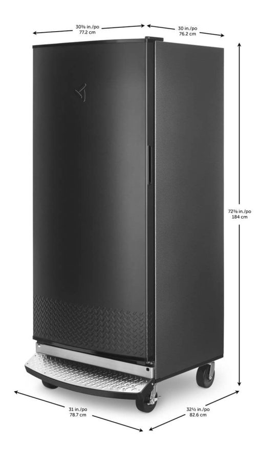 Gladiator Garageworks 17.8 Cu. Ft. Black Garage-Ready All Refrigerator - Image 8