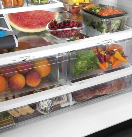 GE ENERGY STAR 27 Cu. Ft. Fingerprint Resistant Stainless Steel French-Door Refrigerator - Image 10