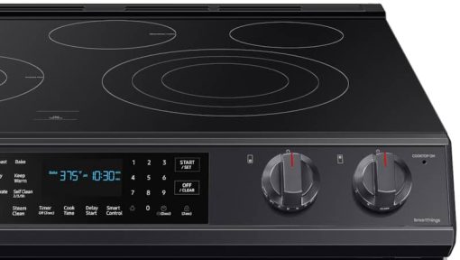 Samsung ADA 6.3 Cu. Ft. Fingerprint Resistant Black Stainless Steel Convection Slide-In Electric Range With Air Fry - Image 10