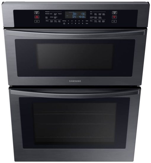 Samsung 30" Fingerprint Resistant Black Stainless Steel Microwave Combination Wall Oven - Image 10