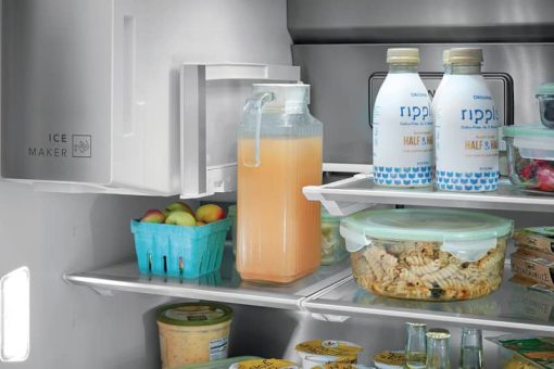 Frigidaire Professional 21.8 Cu. Ft. SmudgeProof Stainless Steel Counter Depth 4-Door French Door Refrigerator - - Image 10