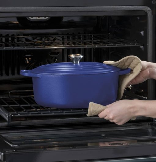 GE Profile Series 30" Black Stainless Built-In Convection Double Wall Oven - Image 10