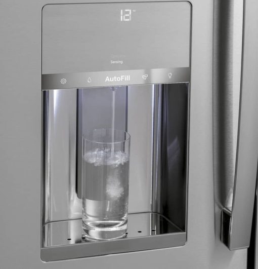 GE Profile 27.9 Cu. Ft. Fingerprint Resistant Stainless Steel Smart 4Door French-Door Refrigerator With Door In Door - - Image 10