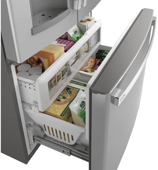 GE Profile ADA 22.1 Cu. Ft. Fingerprint Resistant Stainless Steel Counter-Depth French-Door Refrigerator With Door In Door And Hands-Free AutoFill - Image 10