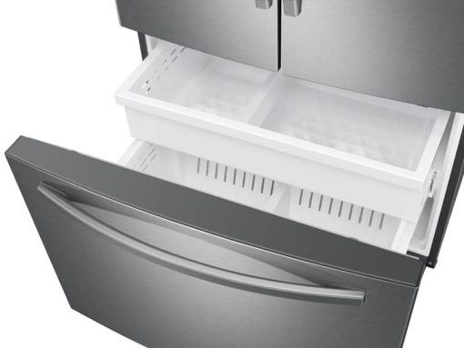 Samsung 27 Cu. Ft. Fingerprint Resistant Stainless Steel French Door Refrigerator With External Water & Ice Dispenser - Image 10