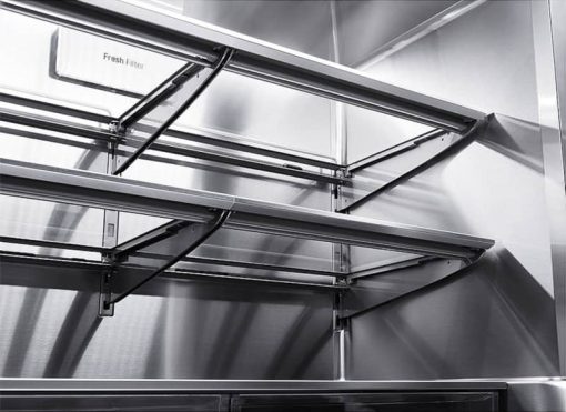 LG SIGNATURE ADA 23 Cu. Ft. Textured Steel Smart Wi-Fi InstaView Door-In-Door Counter-Depth Refrigerator - Image 12