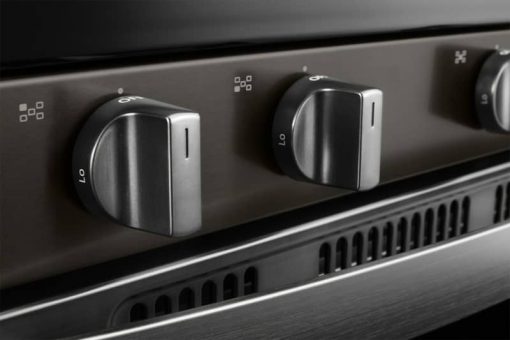 Whirlpool 5 Cu. Ft. Black Stainless Steel Gas Range With Center Oval Burner - Image 10