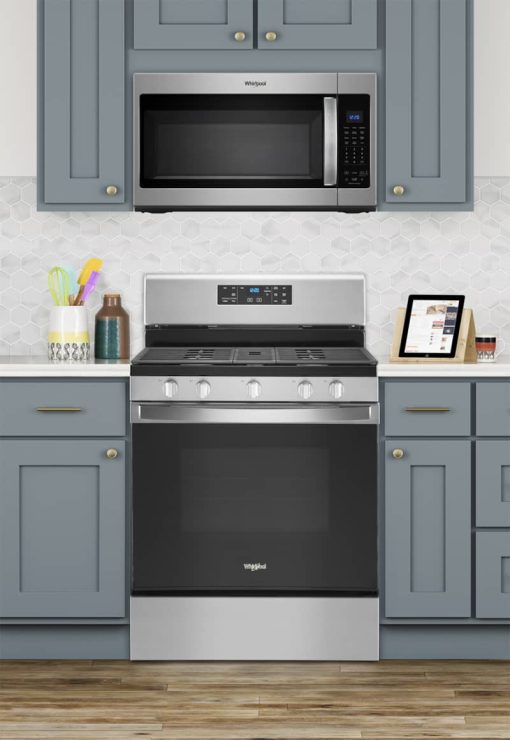 Whirlpool 5 Cu. Ft. Fingerprint Resistant Stainless Steel Gas Range With Center Oval Burner - Image 10