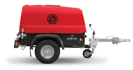 CPS110 110 CFM Portable Tow Behind Air Compressor with Kubota Engine - Image 4