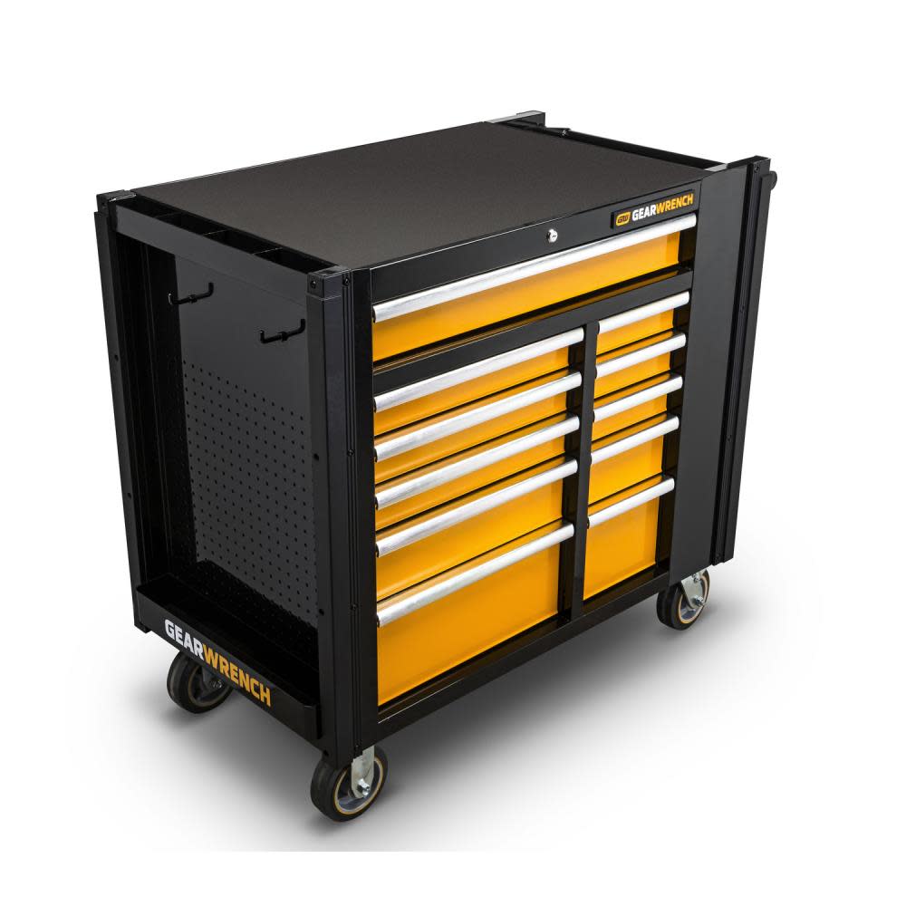 42" INDUSTRIAL MOBILE WORK STATION WITH 11 DRAWERS - Image 8