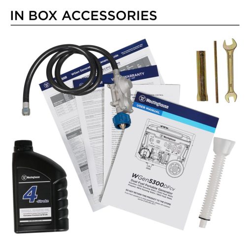 Westinghouse Dual Fuel Portable Generator with CO Sensor - Image 7