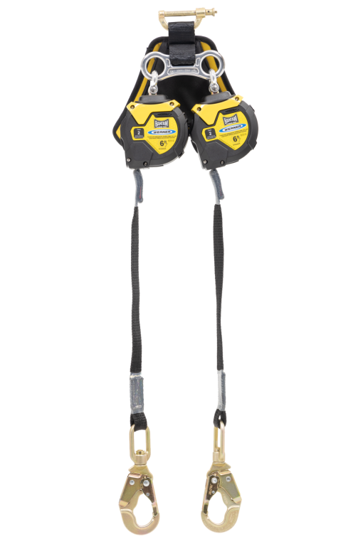 Werner Bantam 6' Twin Leg Web Leading Edge Self Retracting Lifeline