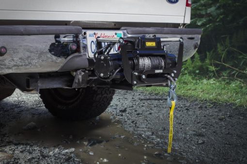 Champion 12,000-lb. Truck/SUV Synthetic Rope Winch Kit with Speed Mount - Image 6