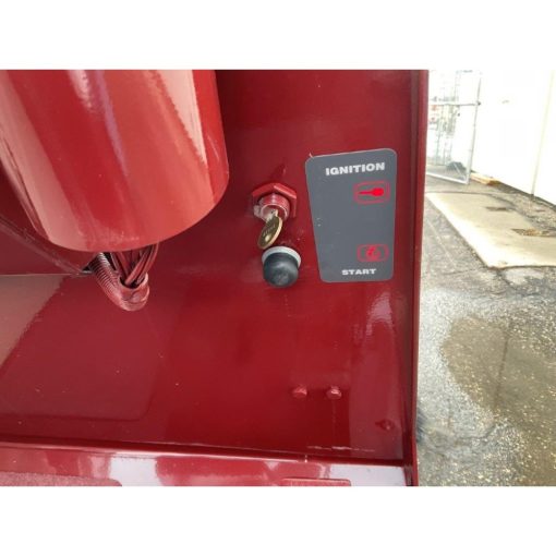PowerBoss SW9XR Armadillo Floor Sweeper Ride On Gas 2005 Used - Image 9