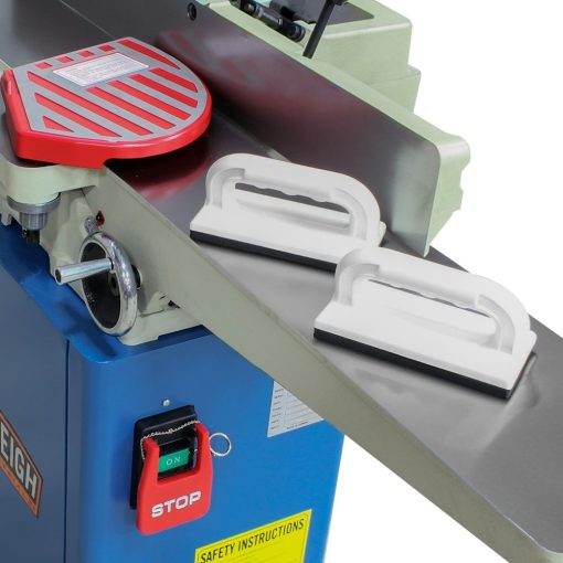 Baileigh IJ-655-HH Wood Jointer with Spiral Cutter Head 110/220V - Image 9