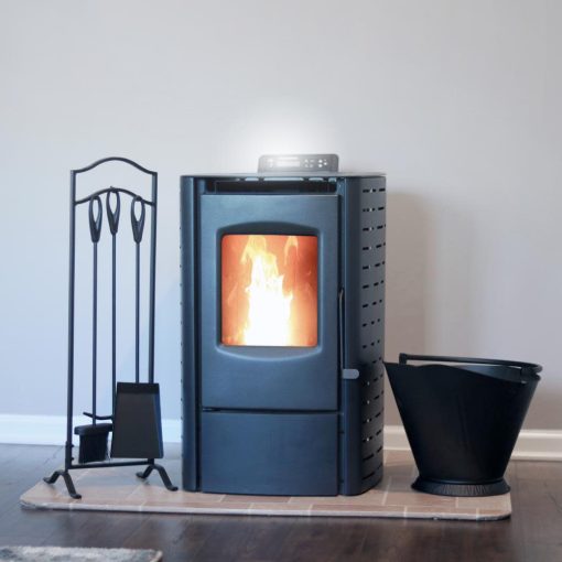 No.215 Mini EPA Approved High-Efficiency Pellet Stove with Smart Home Technology,  Heats 800 Sq Ft Area - Image 3