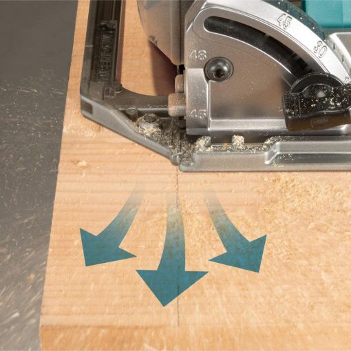 Makita 40V max XGT 7 1/4" Circular Saw Brushless Cordless Kit with Guide Rail Compatible Base - Image 6