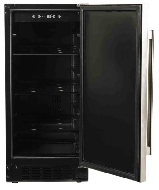 Azure 15" Solid Stainless Door Refrigerator - Image 3
