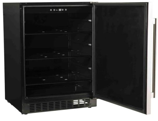 Azure 24" Solid Stainless Door Refrigerator - Image 2
