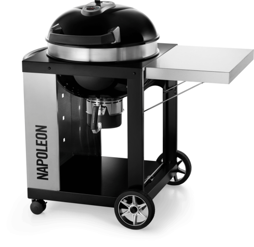PRO CART Charcoal Kettle Grill, Black - Image 5