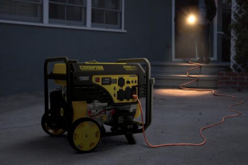Champion 9200 Watt Electric Start Portable Generator with CO Shield - Image 4