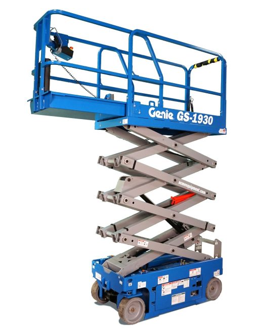Genie 19' Scissor Lift 30" Width Electric