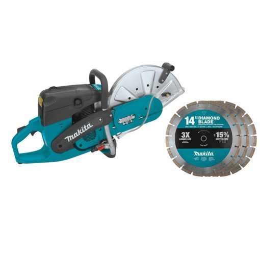 Makita Power Cutter 3pc 14" Diamond Blade Bundle
