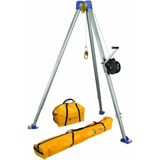 FallTech 11' Confined Space Tripod System with 120' Winch - Image 2