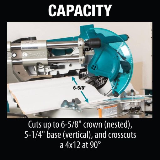 18V X2 LXT® Lithium-Ion (36V) Brushless Cordless 10" Dual-Bevel Sliding Compound Miter Saw Kit, AWS™ and Laser (5.0Ah) - Image 9