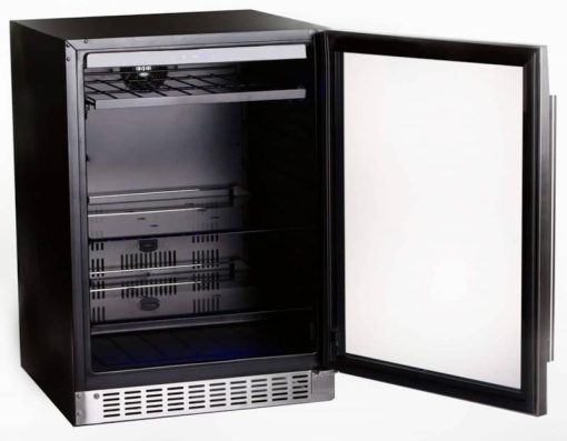 Azure 24" Stainless Steel Glass Door Beverage Center - Image 5