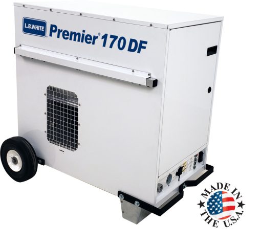 Premier® Enclosed flame Ductable Dual Fuel - LP/NG 170k BTU heater - Image 3
