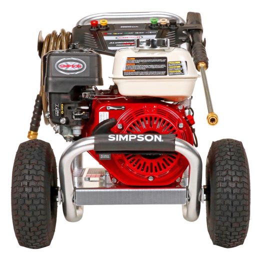 Aluminum 3400 PSI at 2.5 GPM HONDA GX200 with CAT Triplex Plunger Pump Cold Water Professional Gas Pressure Washer - Image 9