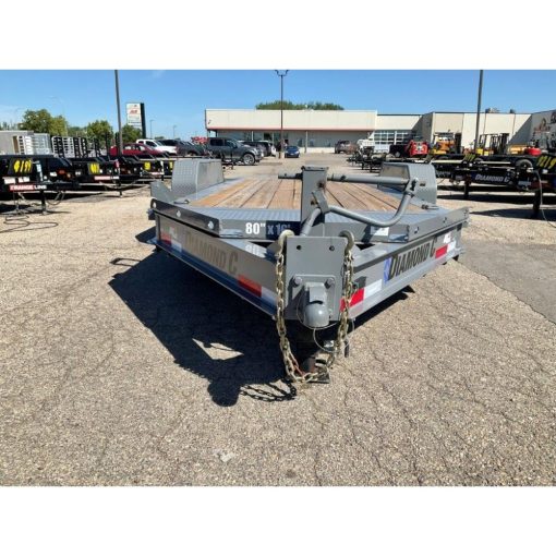 Diamond C HDT 16' Hydraulic Tilt Equipment Trailer 2019 Used - Image 2