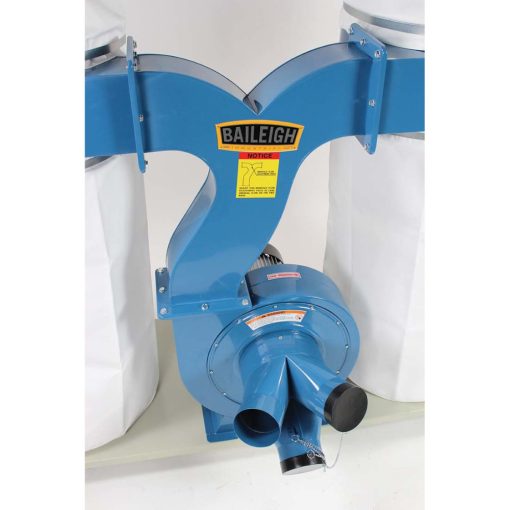 Baileigh DC-2300B Bag Style Dust Collector 220V 1 Phase 3HP - Image 4