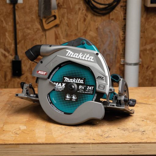 Makita 40V max XGT 9 1/4" Circular Saw with Guide Rail Compatible Base AWS Capable Bare Tool - Image 2