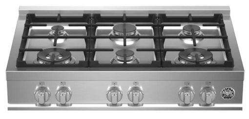 Bertazzoni Master Series 36" Stainless Steel Gas Rangetop With 6 Burners