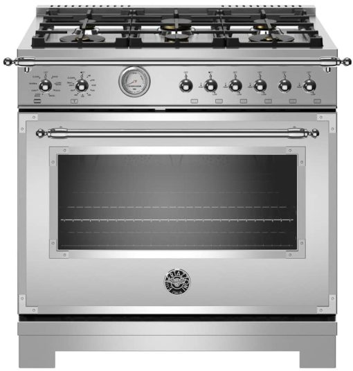 Bertazzoni Heritage Series 36" Stainless Steel Gas Range